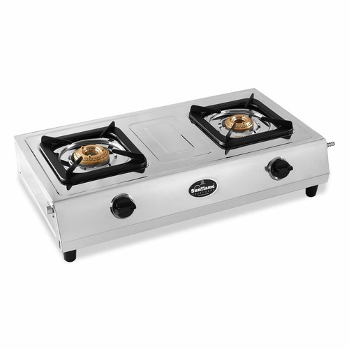gas stove stainless steel 2 burner