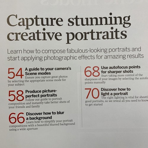Teach Yourself Photography Magazine 2018, Issue 3, Published in UK (No Ads) - Picture 5 of 11