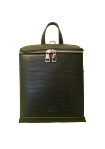 vegan leather suitcase