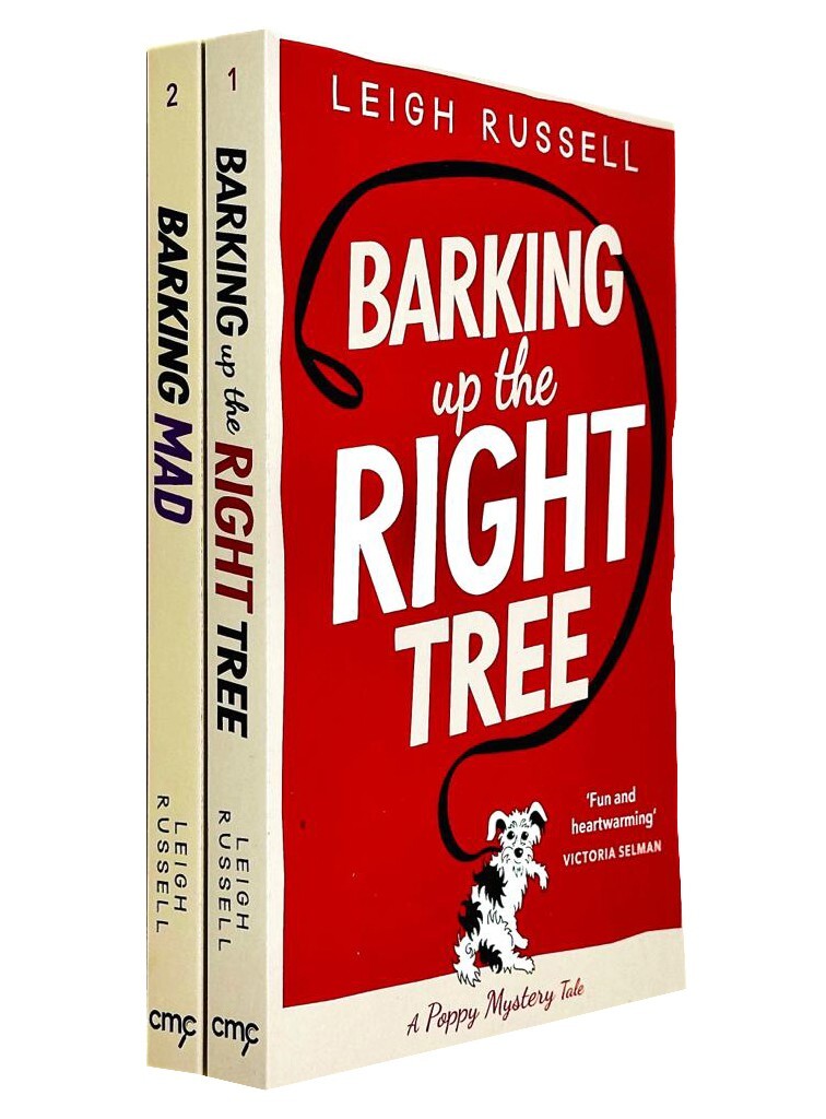 A Poppy Mystery Tale Collection 2 Books Set by Leigh Russell Barking Up the Righ