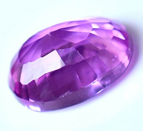 Atemberaubender natürlicher lila-rosa Alexandrit 6,40 ct zertifiziert behandelter Edelstein - Bild 7 von 7
