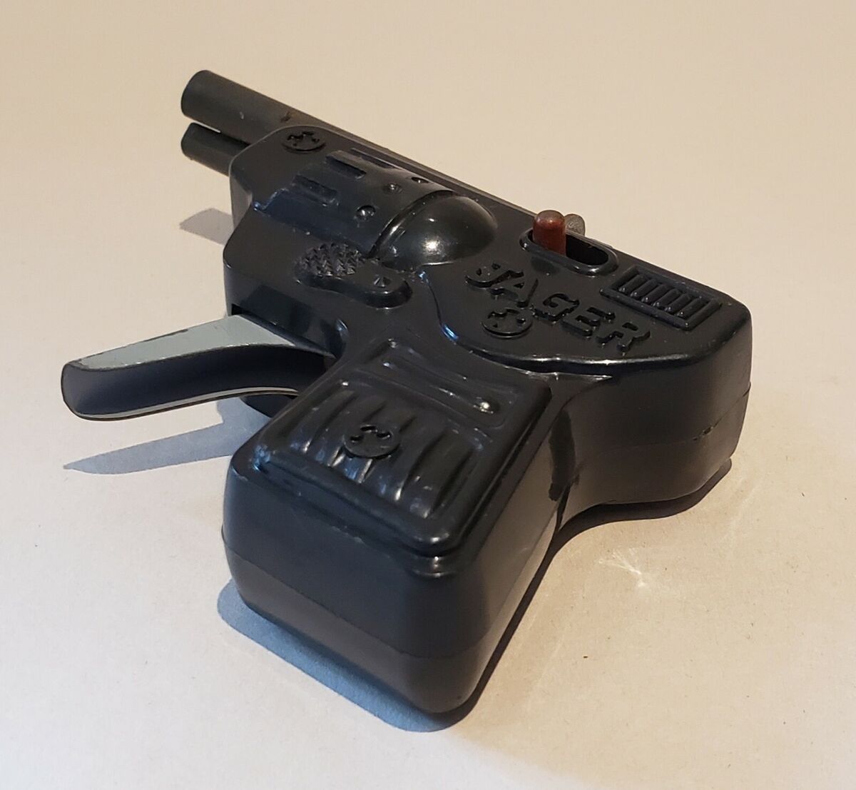 Vintage 1960s Jager Children's Toy Metal Cap Gun Made In Vintage 1960s Jager Children's Toy Metal Cap Gun Made In