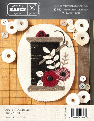 JOY in Stitches - Month 9 Block of the Month BMB3417 Pattern - 第 1/1 張圖片