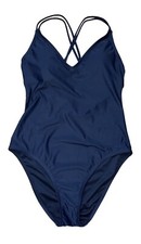 Hurley Womens One Piece Swimsuit Swimwear Navy,M 