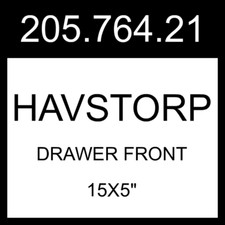IKEA HAVSTORP Drawer Front Deep Green  15x5" 205.764.21