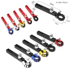 Crochet d'attelage en métal avec tête sphérique et boucle en U pour voiture 1/10