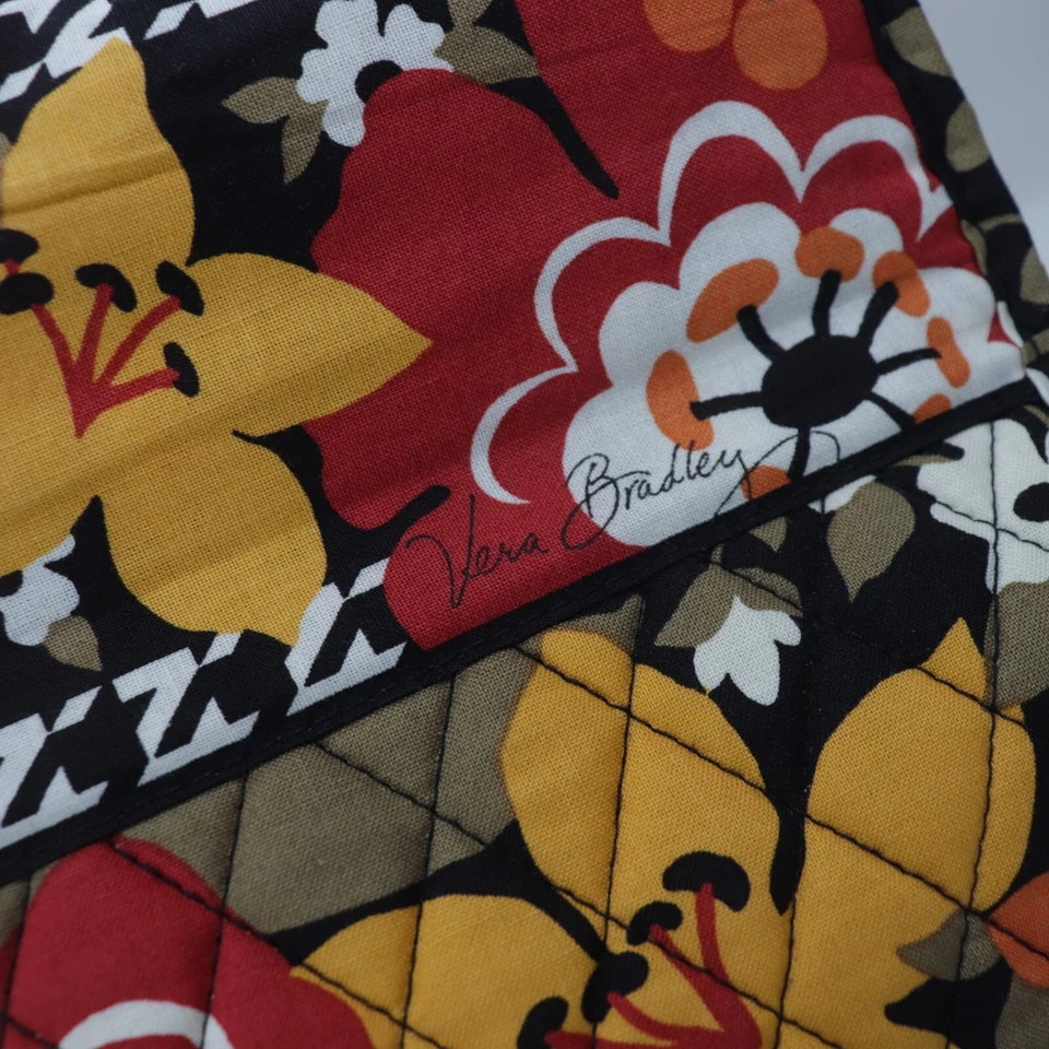 Vera Bradley Travel Bag Case Hanging Bittersweet Floral Trifold Organizer - Image 3 of 4