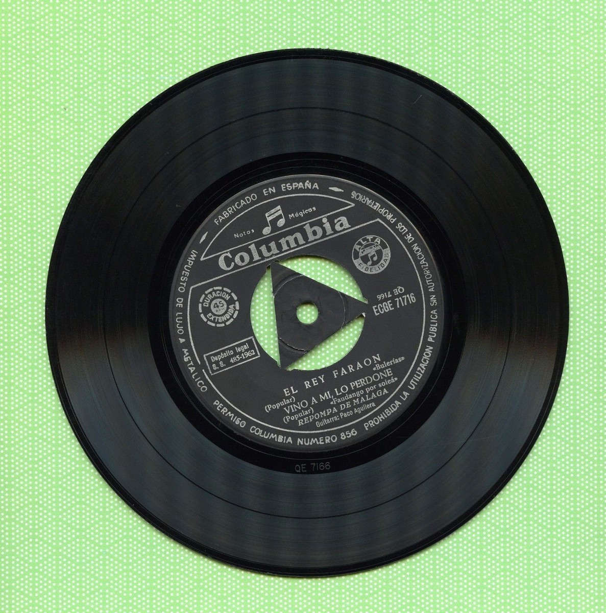 Colombia レコード REPOMPA DE MALAGA / Flamenco / COLUMBIA ECGE 71.716 Press