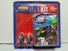 Build Kit - Blokko - Police Department - 18 Pieces - Compatible w/ Other Brands