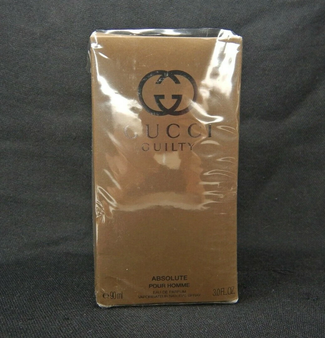 EMPTY PERFUME BOX ONLY Gucci Guilty Absolute Cologne EDP 3.0oz