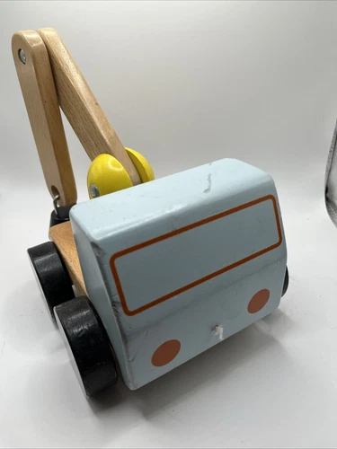 IKEA Wood Truck With Crane With Magnet