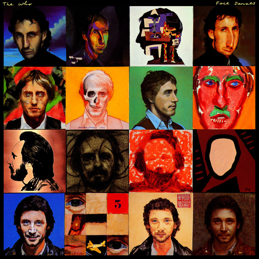 Album Covers - The Who - Face Dances (1981) Album Cover Poster 24