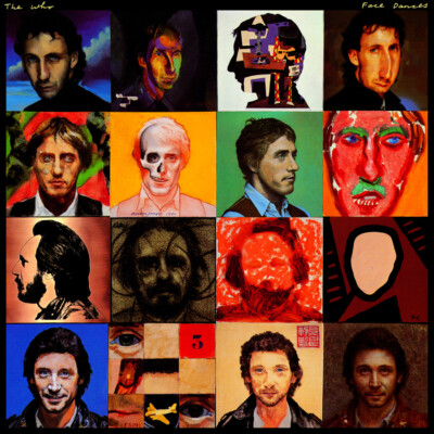 Album Covers - The Who - Face Dances (1981) Album Cover Poster 24
