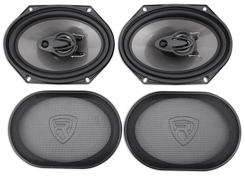 Rockville 6x8" Speaker Replacement 4-Ch Amp For 2001-05 Ford Explorer Sport Trac - Picture 2 of 10