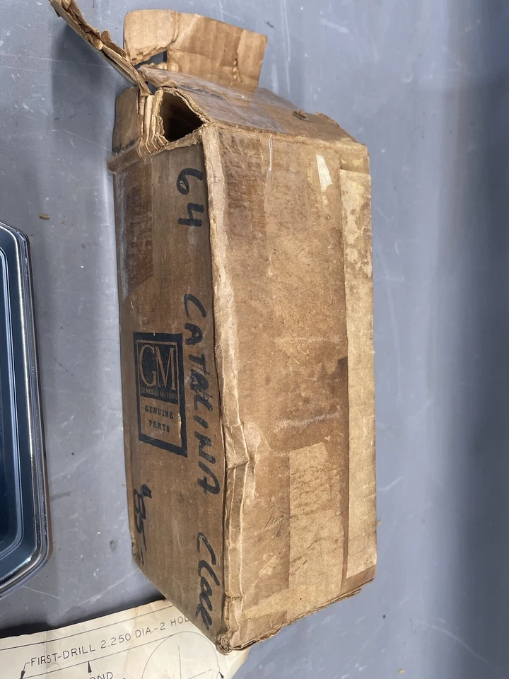 Nuevo de Lote Antiguo Pontiac Bonneville Catalina Star Chief Grand Prix Reloj de Tablero Auxiliar Foto 3 de 4