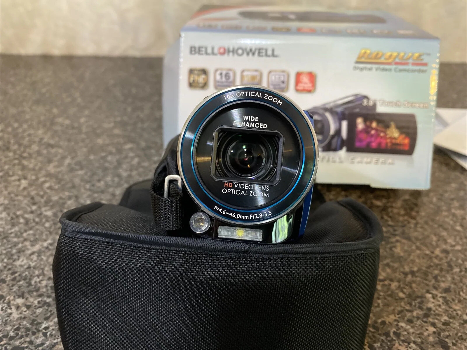 Bell+Howell DNV16HDZ Rogue Infrared Night Vision 1080p HD Camcorder