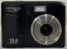 VistaQuest VQ1030TS 10MP Digital Camera - POWERS ON, NO FOCUS
