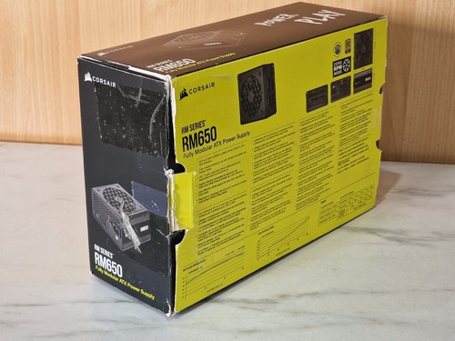 Corsair RM650 650W Fully Modular Gaming GOLD PSU Power Supply. Tested &working. - Photo 2/12