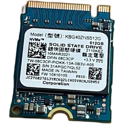 For Kioxia / Toshiba 512GB NVMe PCIe M.2 2230 SSD 30mm Half Size