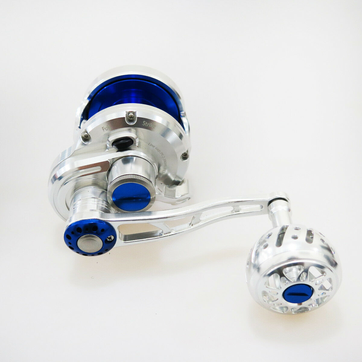 Left Handle Silver/Gunsmoke POSEIDON 50SJ-L Jigging Reel Exp
