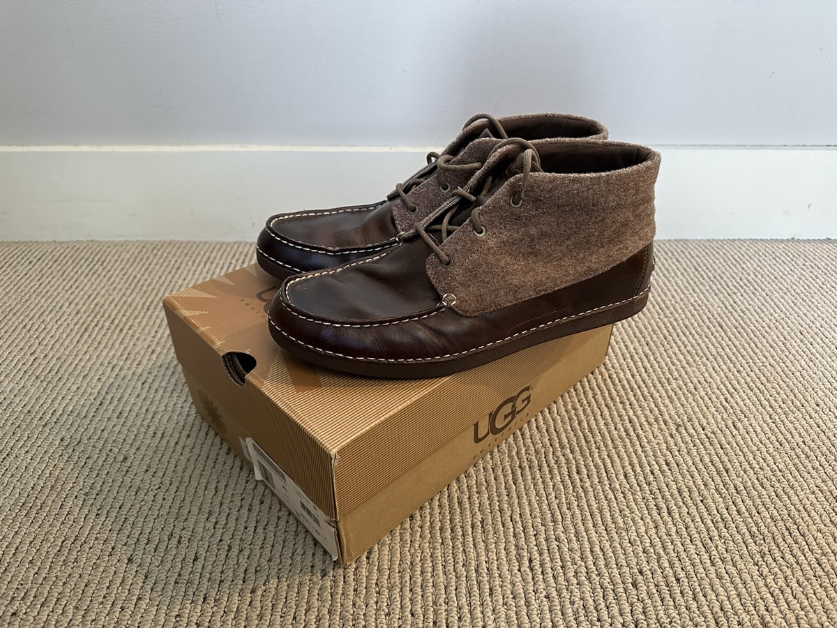 UGG Kaldwell Vibram Brown Chukka Ankle Boot 1003885 Men display picture 1