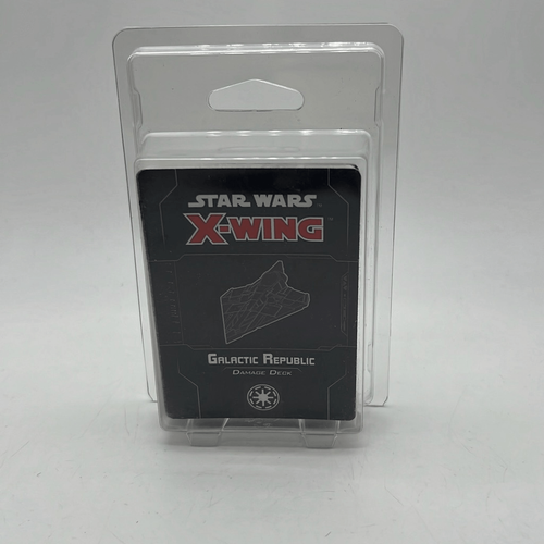 Star Wars X-Wing 2nd Edition Miniatures Game Galactic Republic DAMAGE DECK NEW - Picture 3 of 3