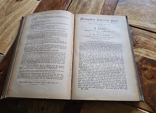C.H. Spurgeon 25 AUSGEWÄHLTE PREDIGTEN Metropolitan Tabernakel Kanzel 1881-1914 HC HTF - Bild 9 von 12