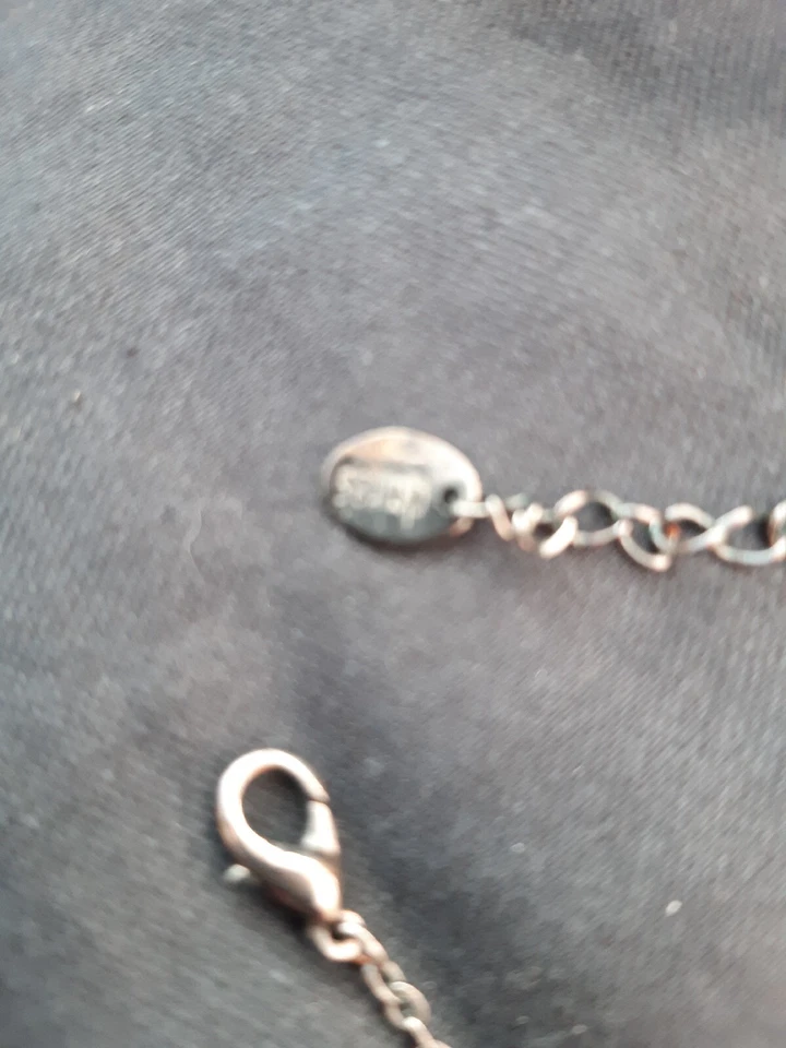 📿 Collar Claires Vintage Lágrima Negra Bisutería Foto 4 de 4