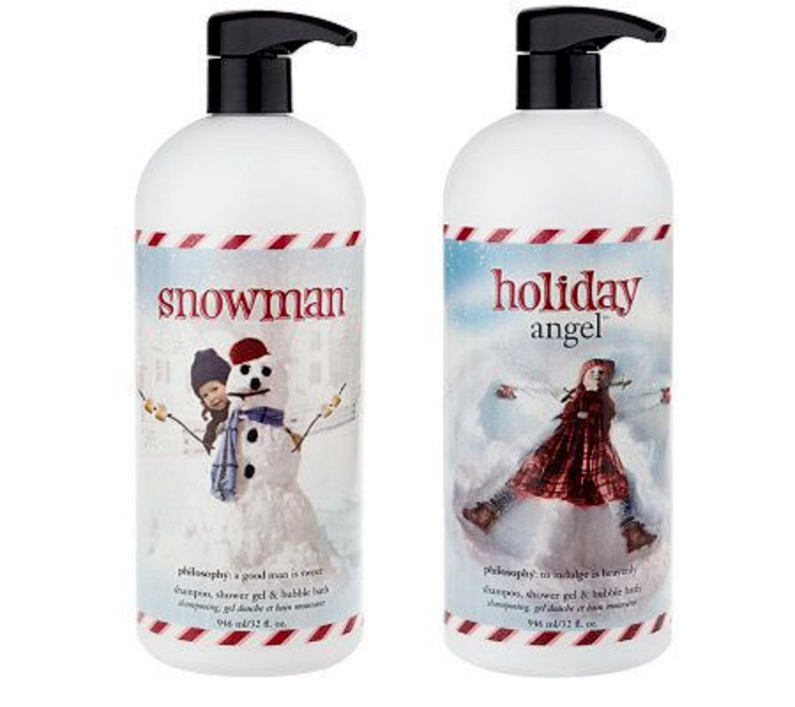 Philosophy Snowman Holiday Angel Shower Gel 32 oz NEW ORIGINAL FORMULA