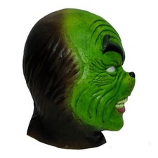 Christmas Grinch Cosplay Mask Mask Latex Full Head Mask NEW- FAST SHIPPING DHL