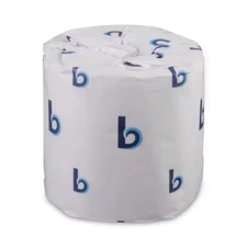 96 ROLLS Bath Tissue Toilet Paper BULK VALUE - 500 Sheets, 2-Ply, White Sheet