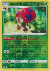 Orbeetle 020/196 Lost Origin Reverse Holo Rare