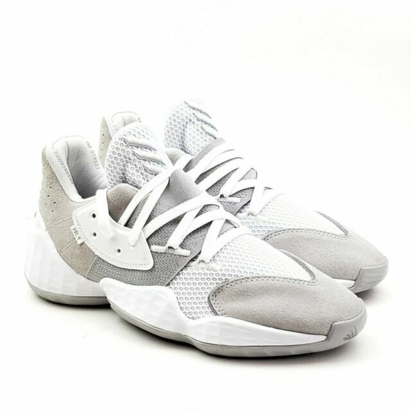 adidas Harden Vol. 4 White Grey 