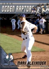 2004 Ogden Raptors Team Issue #3 Mark Alexander Kansas City Missouri MO Card