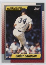 1989-90 Topps Major League Debut 1989 Box Set Bob Davidson #29 05v0