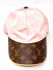 LOUIS VUITTON 2021 Get Ready Nylon Pink Brown Baseball Monogram Cap