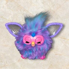 FURBY 2023 PURPLE Plush Talking Interactive Toy HASBRO Tested WORKS