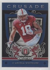 2019 Panini Prizm Draft Crusade Blue Prizm JJ Arcega-Whiteside #11 uw8