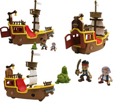 Mattel Disney Jake and the Neverland Pirates JAKE IL PIRATA E CAPITAN UNCINO