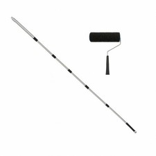 Paint Roller with Extension Pole Easy to Clean Wall Painting Tool Sectional
