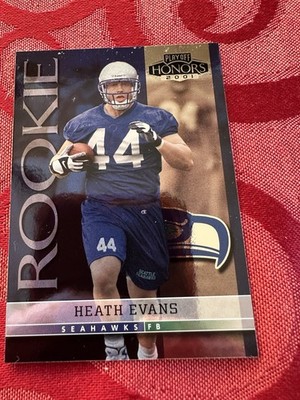 2001 Playoff Honors Rookie RC /250 Heath Evans #118 