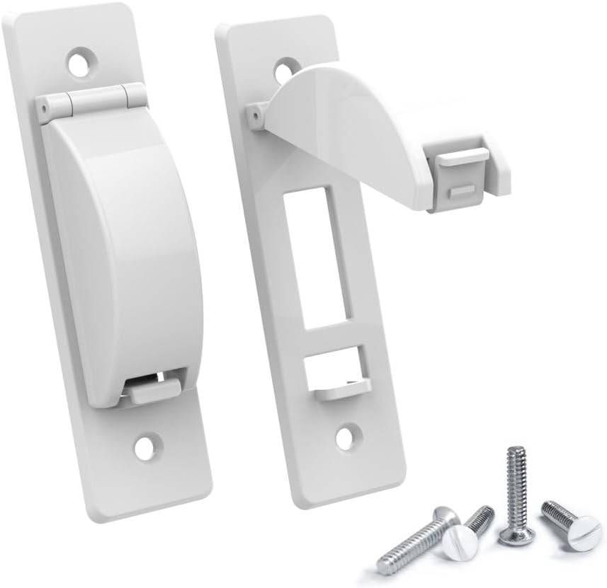 Wall Switch Guard, ILIVABLE Childproof Light Plate 2 Pack, White 