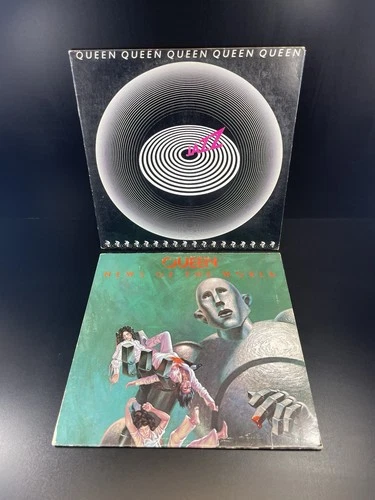 Queen News/Jazz Vinyl Lot 1978 1st Pressing Elektra 6E-166 Gatefold W/ Poster