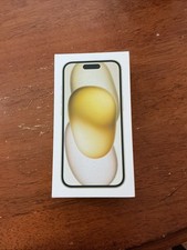 Apple iPhone 15 128GB Yellow Box Only