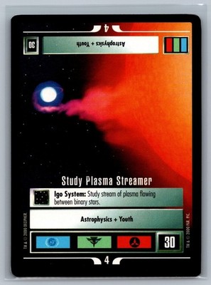 Star Trek CCG Study Plasma Streamer TCG The Trouble with Tribbles