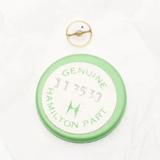 Hamilton 113530 Balance Wheel Complete Grades 995-997 Genuine NOS (G18D23)