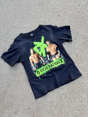 WWE D-Generation X Shirt Boys XL? DX Wrestling Hybrid VTG 2000s Cut Tag