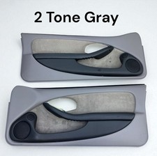 1993-2002 Pontiac Firebird Trans Am Lite Dark Gray  Door Panels No Cracks
