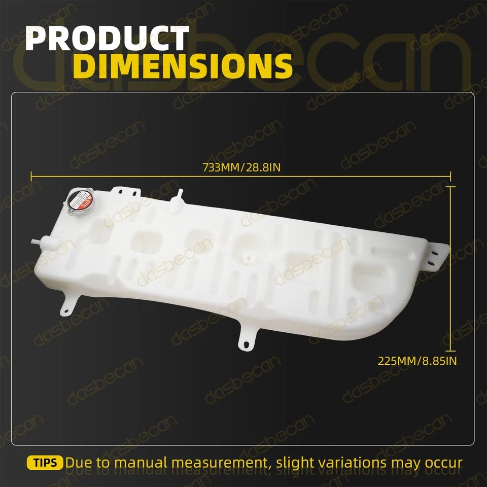 Radiator Overflow Coolant Reservoir For Ford F650 F750 2000-2005 F81Z8A080AA Foto 4 de 4