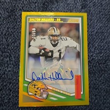 2025 Score - Dalton Hilliard #12 Signatures Gold Zone /50 (AU)